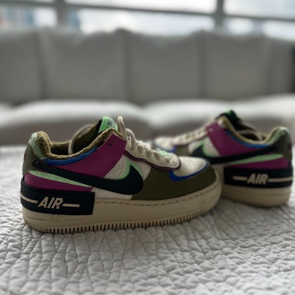 Nike Air Force 1 Shadow SE 'Cactus Flower' - Picture 1 of 2